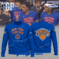 New York Knicks 2024 New York Forever Navy Sweatshirt