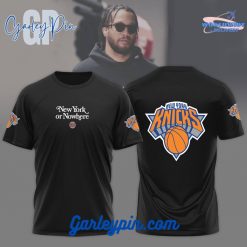 New York Knicks New York or NoWhere Black T-Shirt