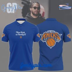 New York Knicks New York or NoWhere Navy Polo Shirt