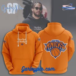 New York Knicks New York or NoWhere Orange Hoodie