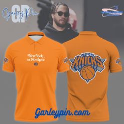 New York Knicks New York or NoWhere Orange Polo Shirt