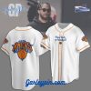New York Knicks New York or NoWhere Orange Baseball Jersey