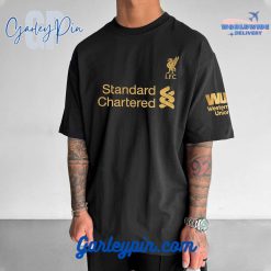 Oversized Liverpool Black Casual Tee