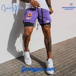 Phoenix Suns NBA Purple Shorts