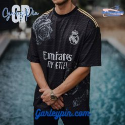 Real Madrid Emirates Fly Better Black T-Shirt