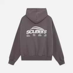 Scuffers With Love Brown Hoodie