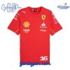 Scuderia Ferrari 2024 Carlos Sainz Driver T-Shirt