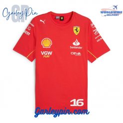 Scuderia Ferrari 2024 Charles Leclerc Driver TShirt