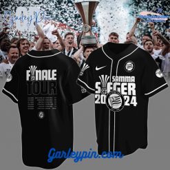 Sturm Graz Cupfinale 2024 Black Baseball Jersey