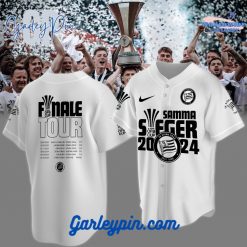 Sturm Graz Cupfinale 2024 White  Baseball Jersey