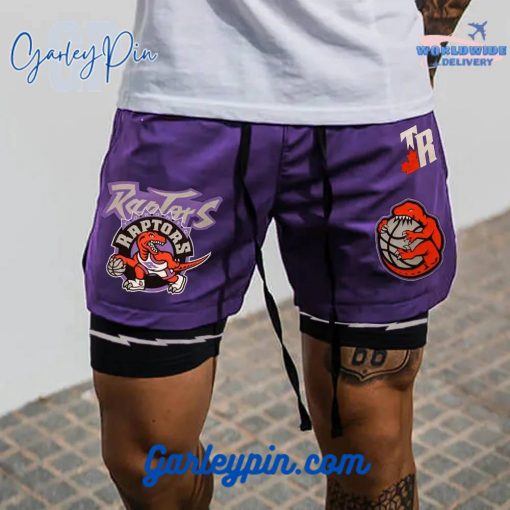 Toronto Raptors NBA Purple Shorts