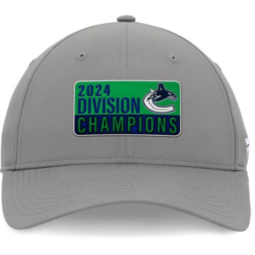 Vancouver Canucks 2024 Pacific Division Champions Adjustable Hat