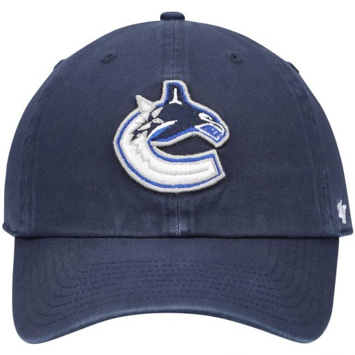 Vancouver Canucks Team Clean Up Adjustable Hat