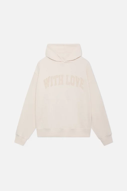 Scuffers With Love Beige Hoodie